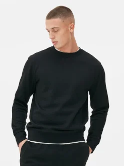 Hoodies Und Sweatshirts|Primark Sweatshirt Mit Rundhalsausschnitt Schwarz