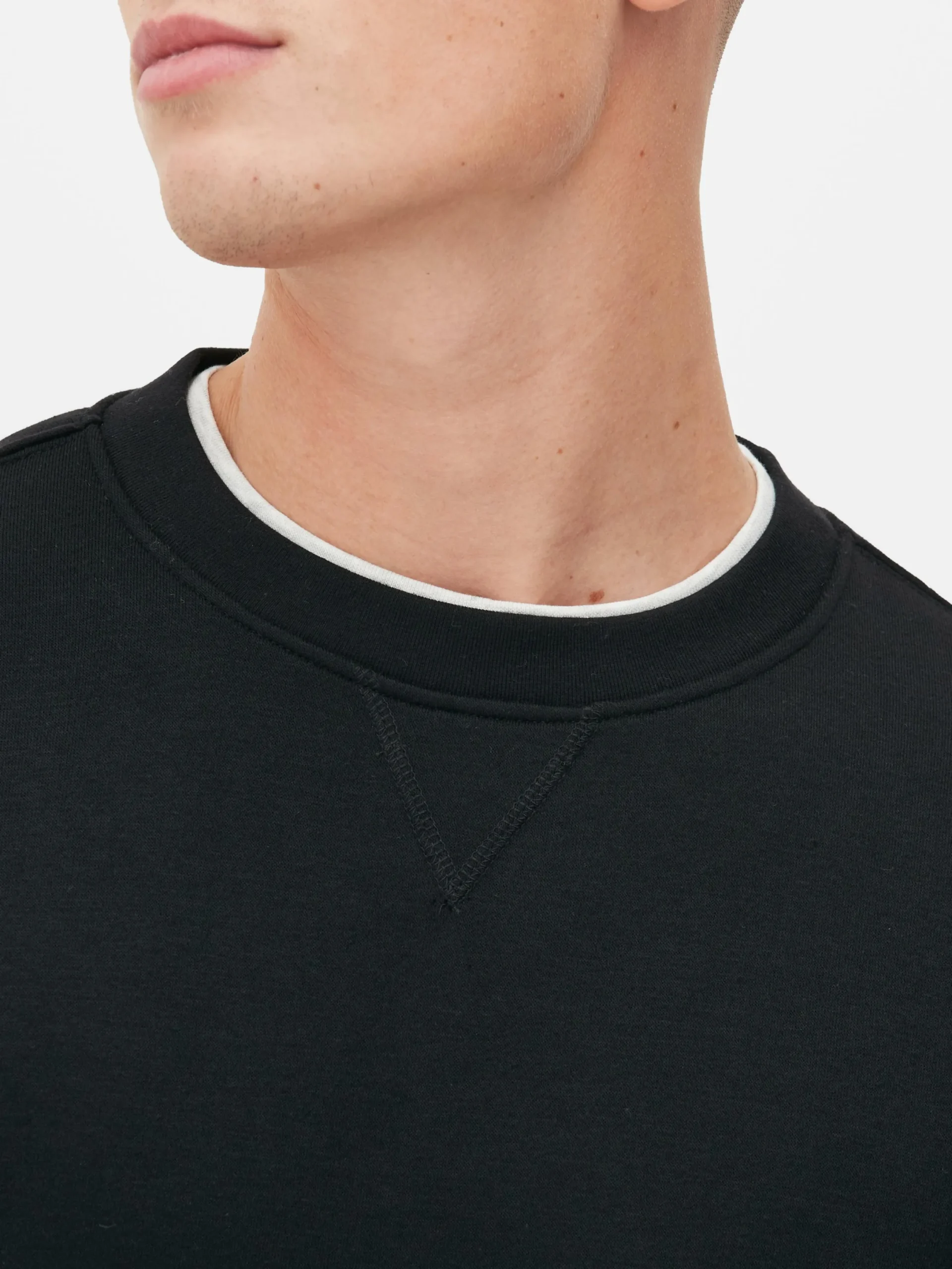 Hoodies Und Sweatshirts|Primark Sweatshirt Mit Rundhalsausschnitt Schwarz