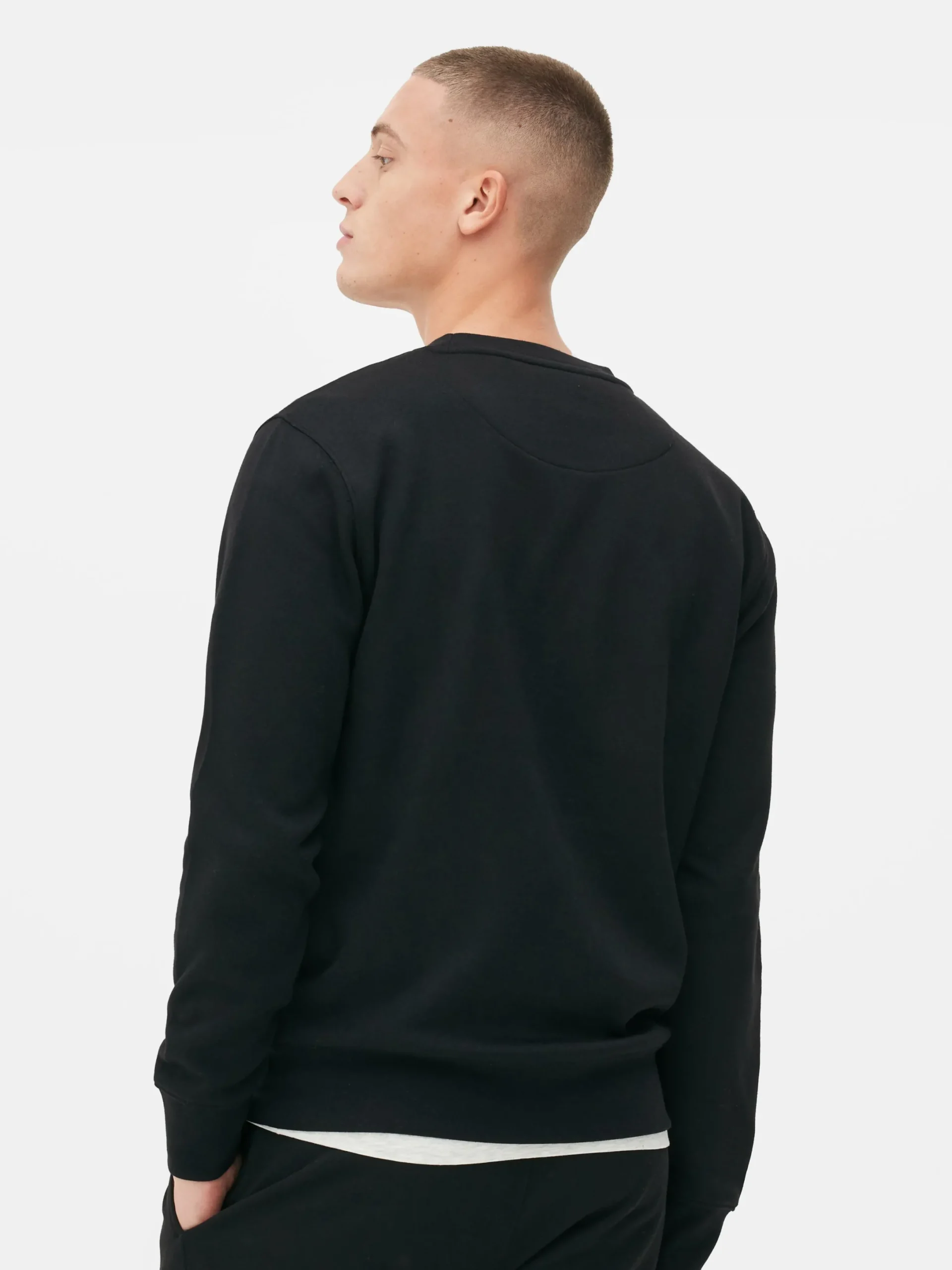 Hoodies Und Sweatshirts|Primark Sweatshirt Mit Rundhalsausschnitt Schwarz