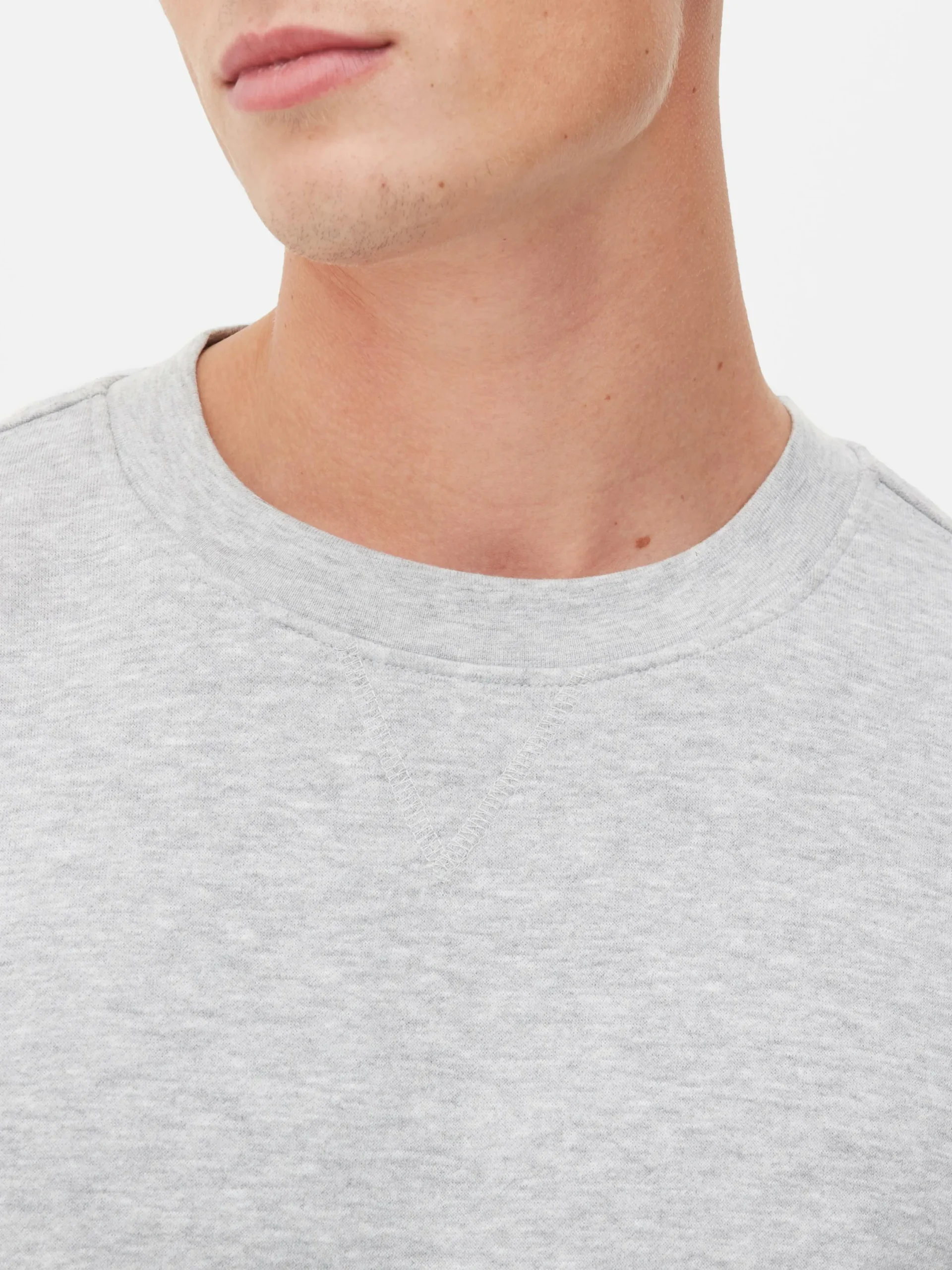 Hoodies Und Sweatshirts|Primark Sweatshirt Mit Rundhalsausschnitt Grau