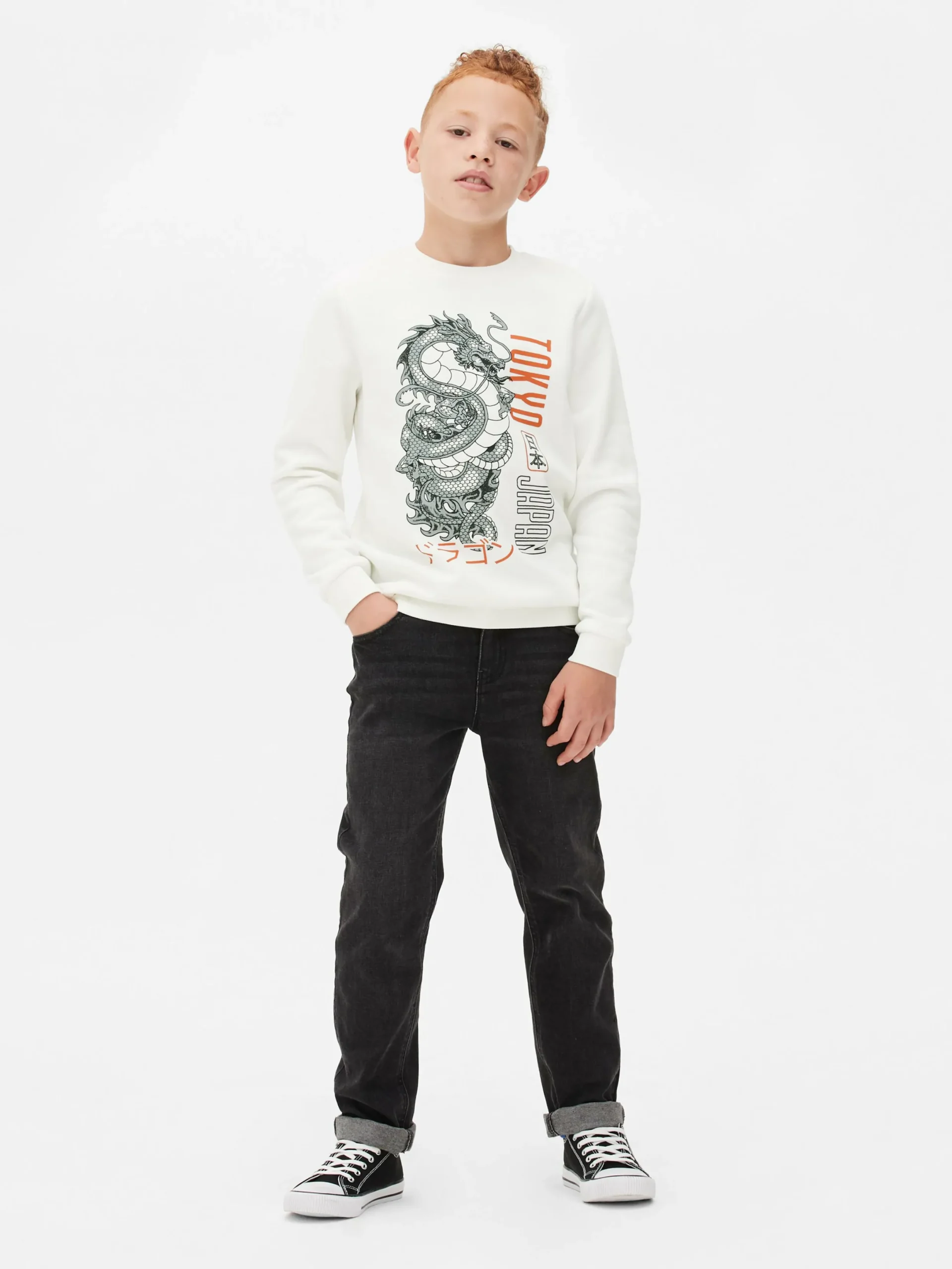 Hoodies Und Sweatshirts|Primark Sweatshirt Mit Rundhalsausschnitt Ecrufarben