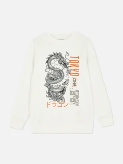 Hoodies Und Sweatshirts|Primark Sweatshirt Mit Rundhalsausschnitt Ecrufarben