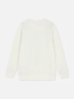 Hoodies Und Sweatshirts|Primark Sweatshirt Mit Rundhalsausschnitt Ecrufarben