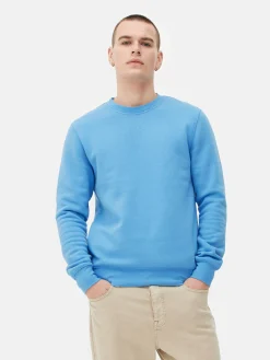 Loungewear|Hoodies Und Sweatshirts|Primark Sweatshirt Mit Rundhalsausschnitt Mittelblau