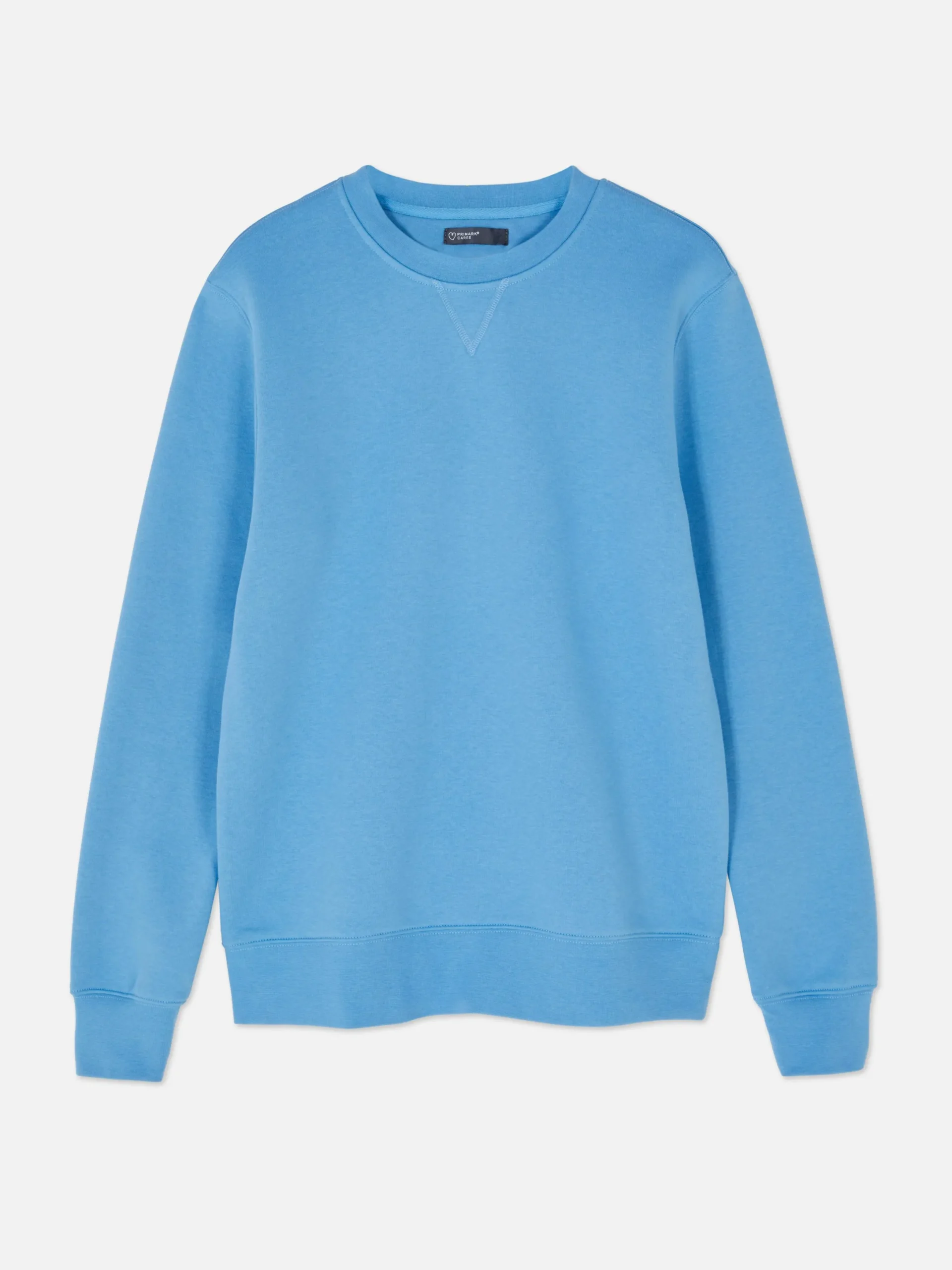 Loungewear|Hoodies Und Sweatshirts|Primark Sweatshirt Mit Rundhalsausschnitt Mittelblau