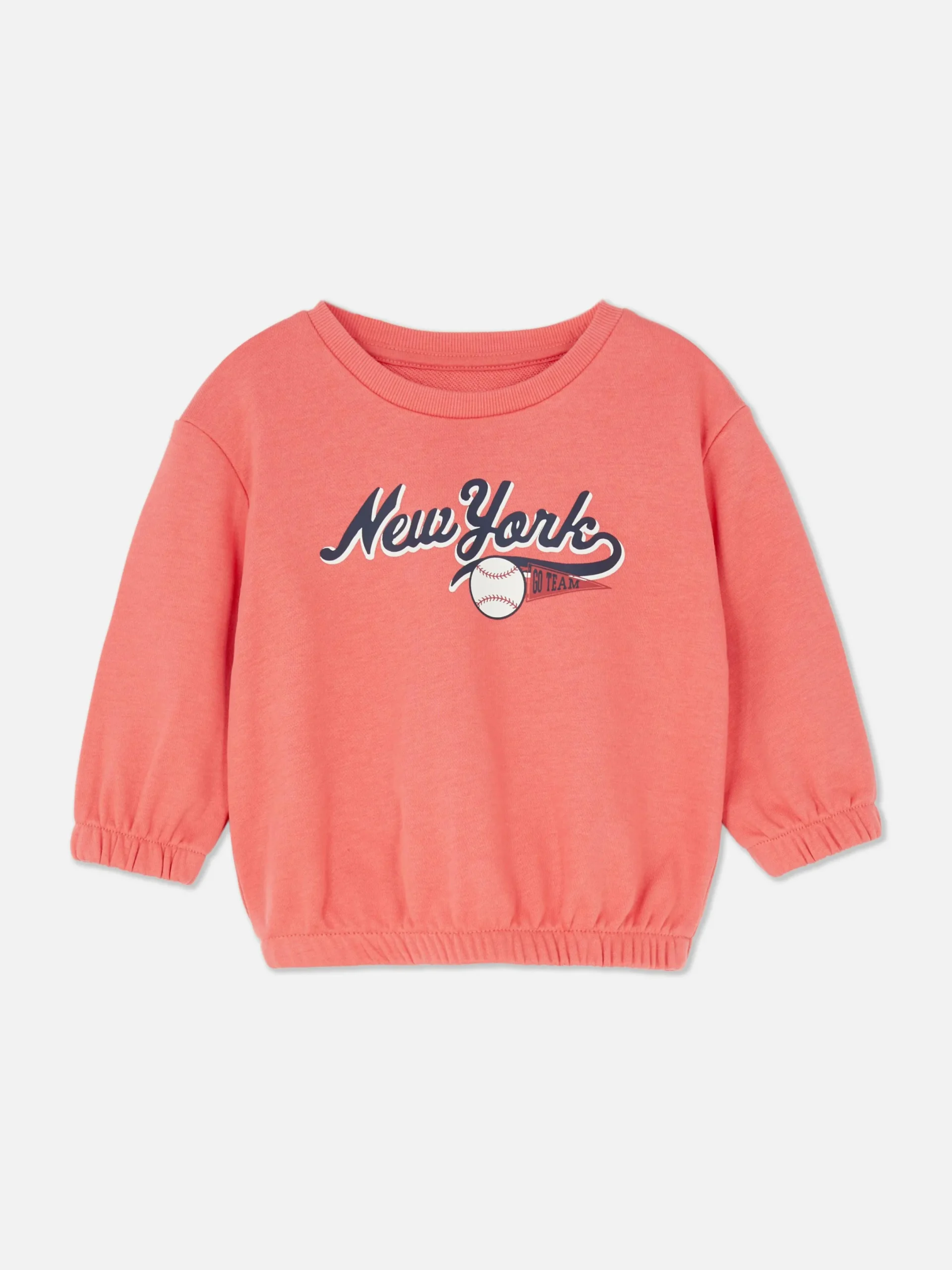 Pullover Und Cardigans|Primark Sweatshirt Mit Rundhalsausschnitt Rot