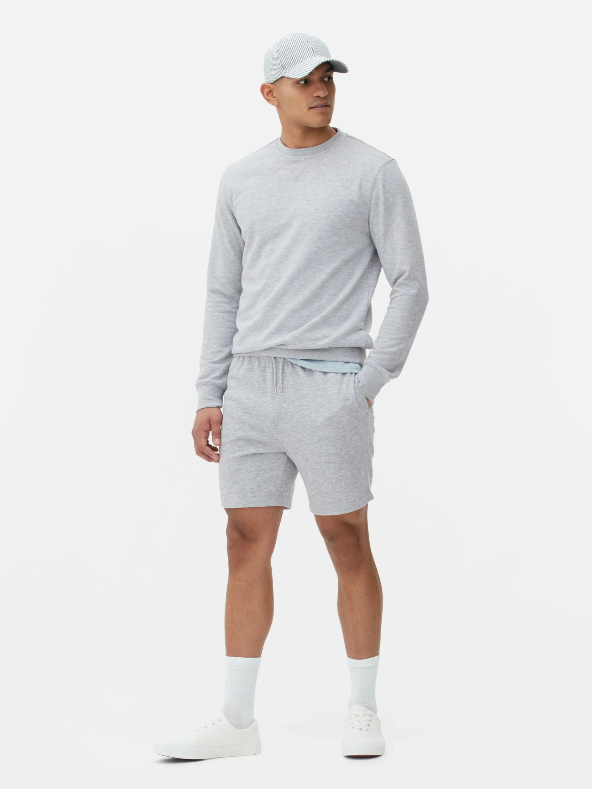 Loungewear|Hoodies Und Sweatshirts|Primark Sweatshirt Mit Rundhalsausschnitt Grau