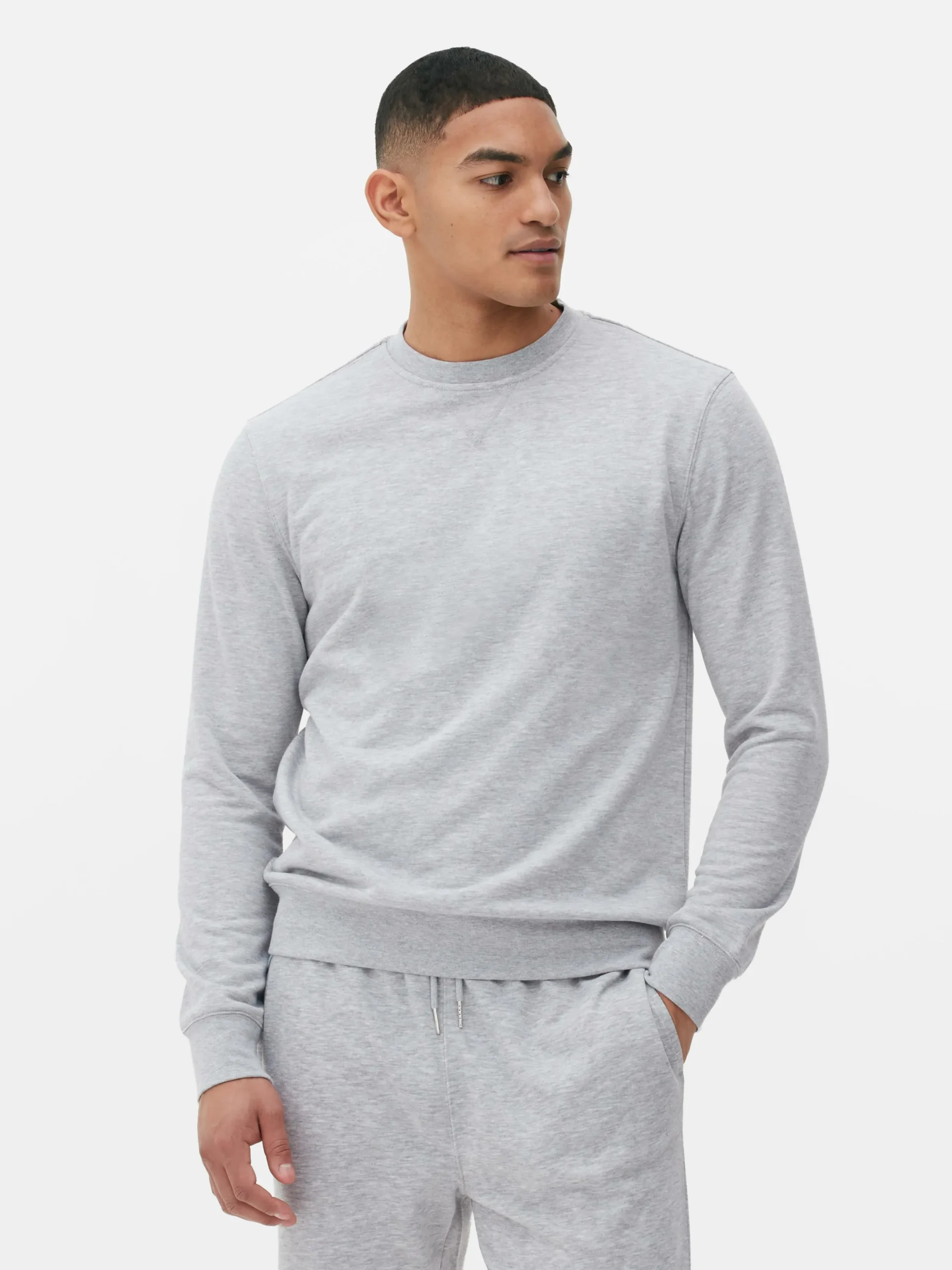 Loungewear|Hoodies Und Sweatshirts|Primark Sweatshirt Mit Rundhalsausschnitt Grau