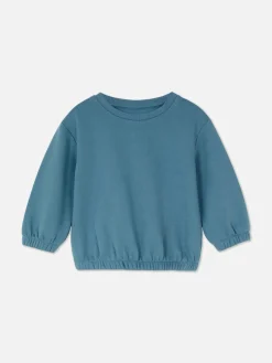 Pullover Und Cardigans|Primark Sweatshirt Mit Rundhalsausschnitt Blau