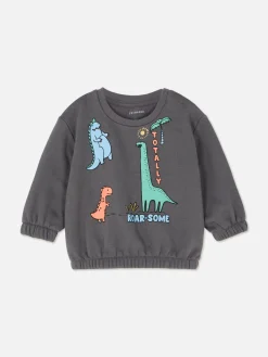 Pullover Und Cardigans|Primark Sweatshirt Mit Rundhalsausschnitt Anthrazitfarben