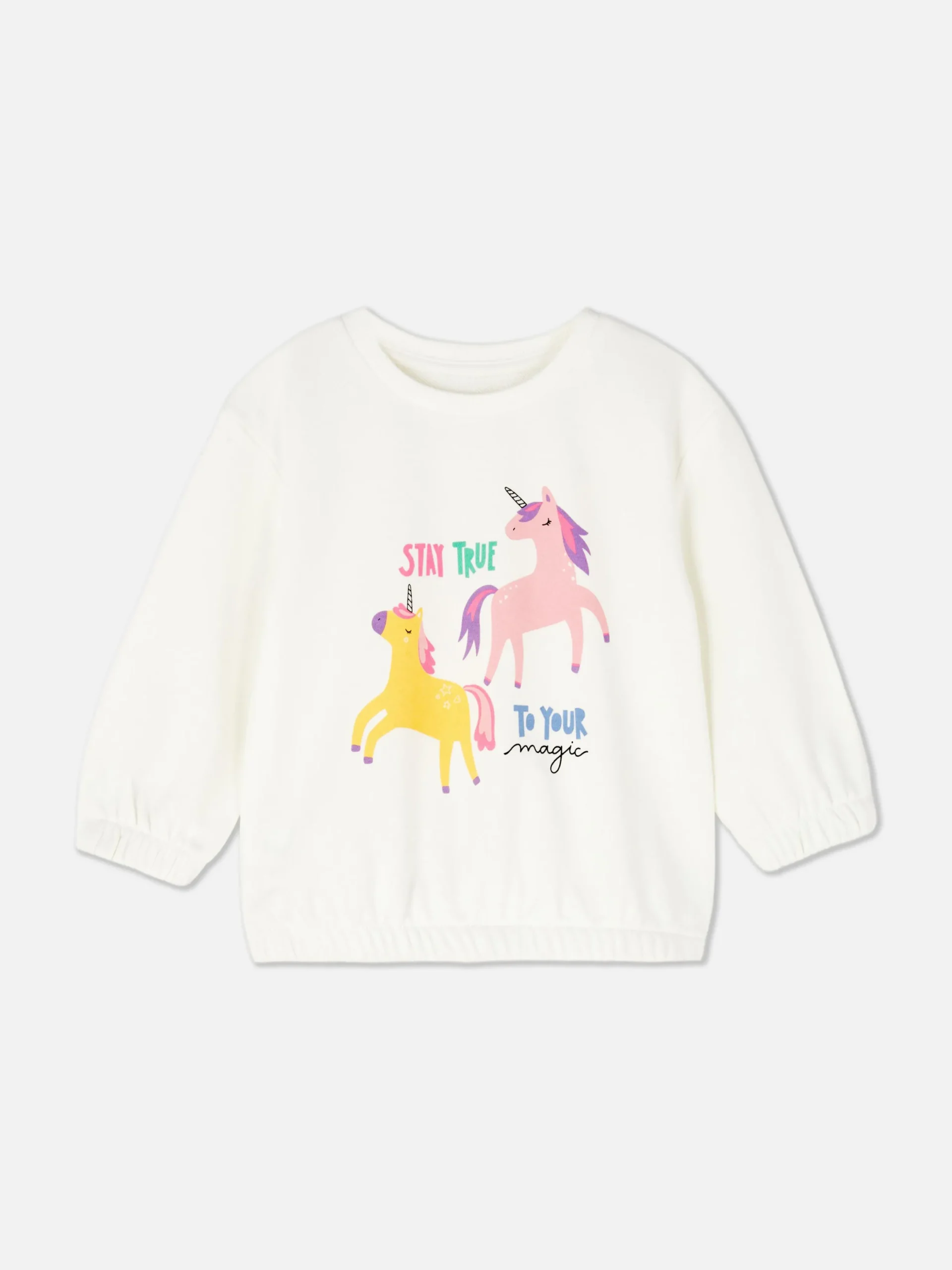 Pullover Und Cardigans|Primark Sweatshirt Mit Rundhalsausschnitt Zum Kombinieren Weiß