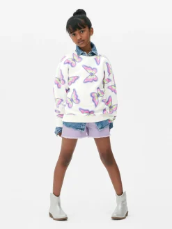Hoodies Und Sweatshirts|Primark Sweatshirt Mit Rundhalsausschnitt Ecrufarben