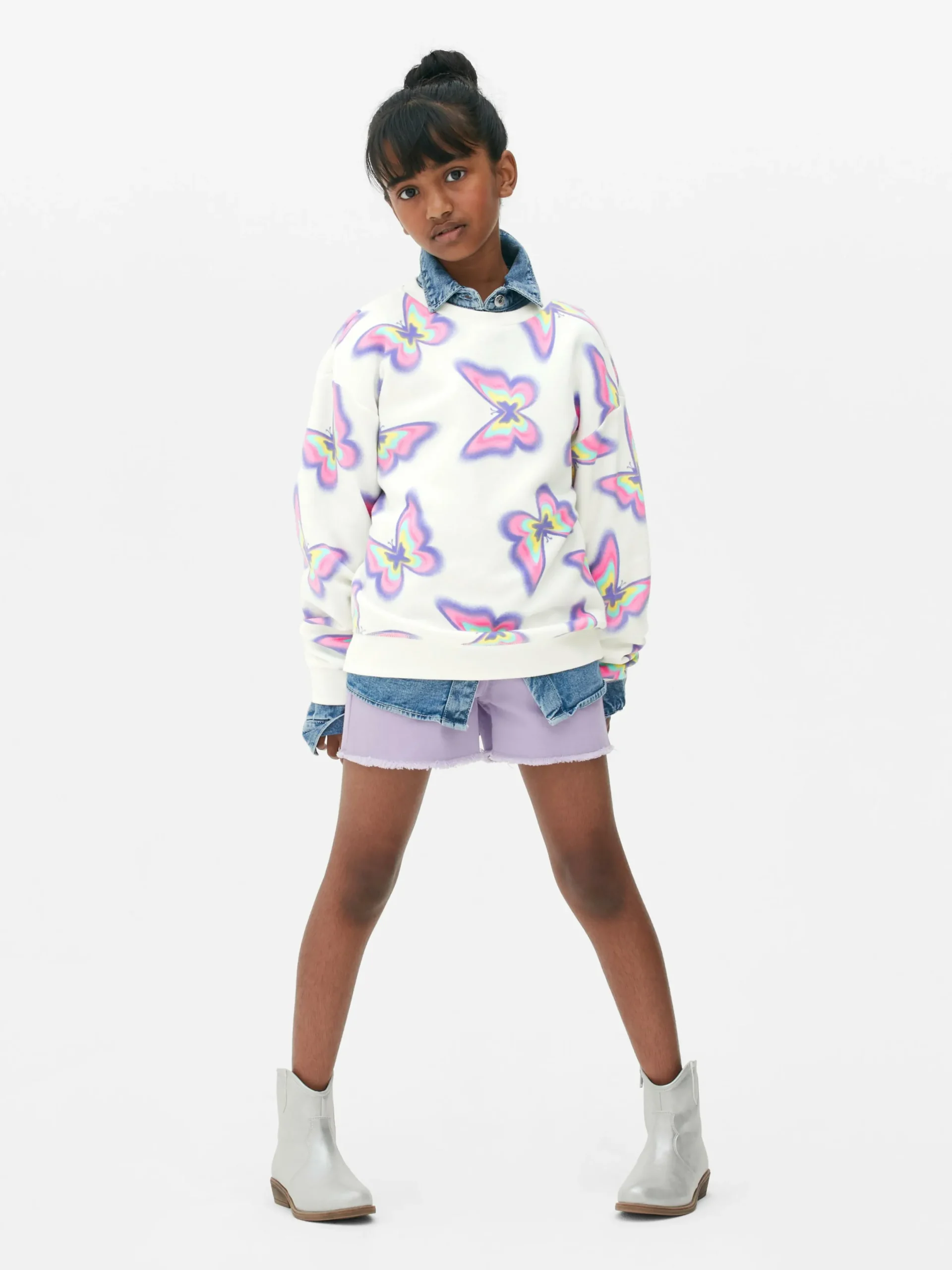 Hoodies Und Sweatshirts|Primark Sweatshirt Mit Rundhalsausschnitt Ecrufarben