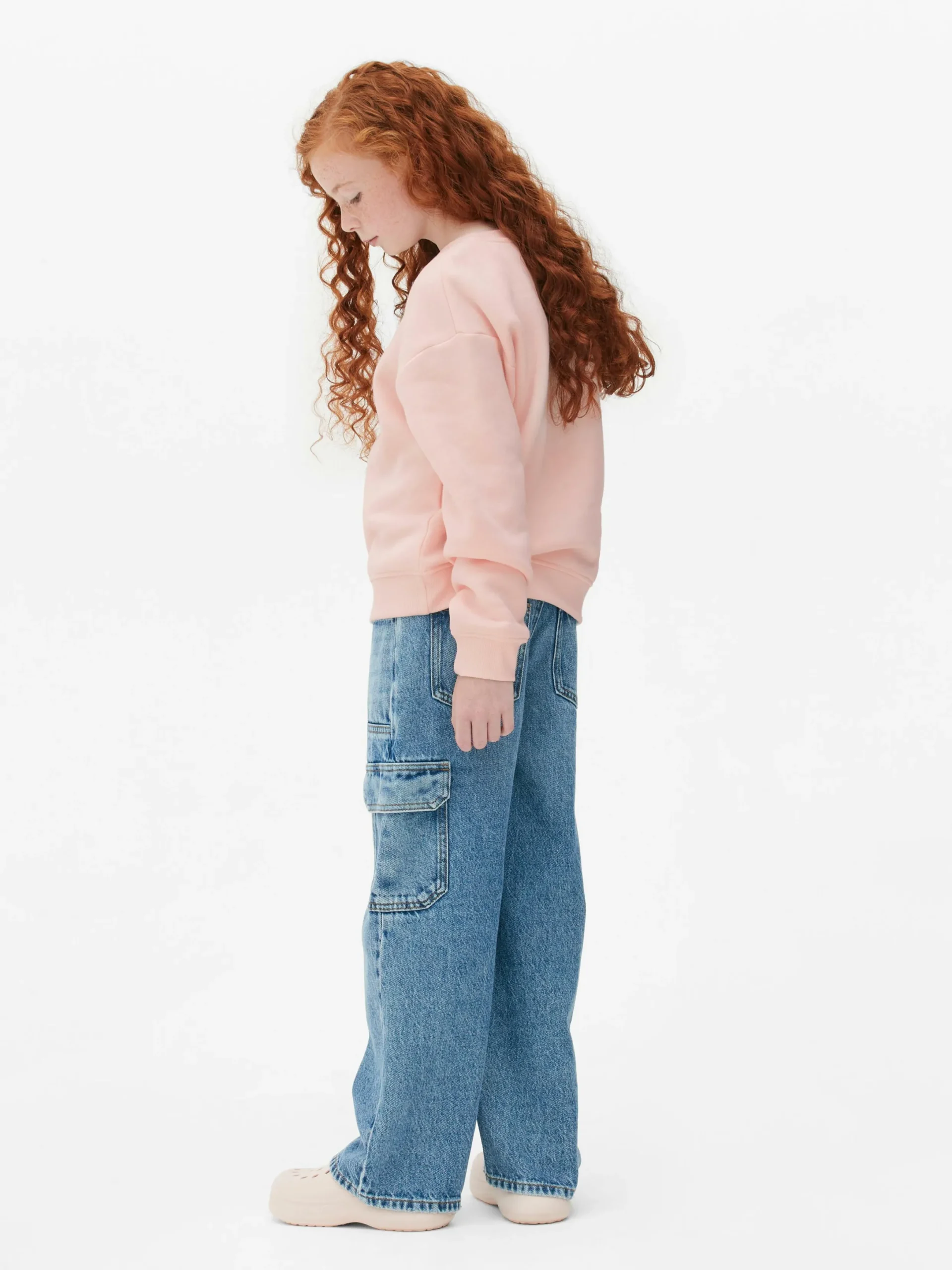 Hoodies Und Sweatshirts|Primark Sweatshirt Mit Rundhalsausschnitt Rosa