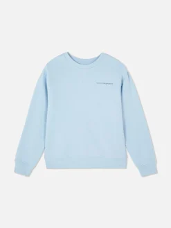 Hoodies Und Sweatshirts|Primark Sweatshirt Mit Rundhalsausschnitt Blau