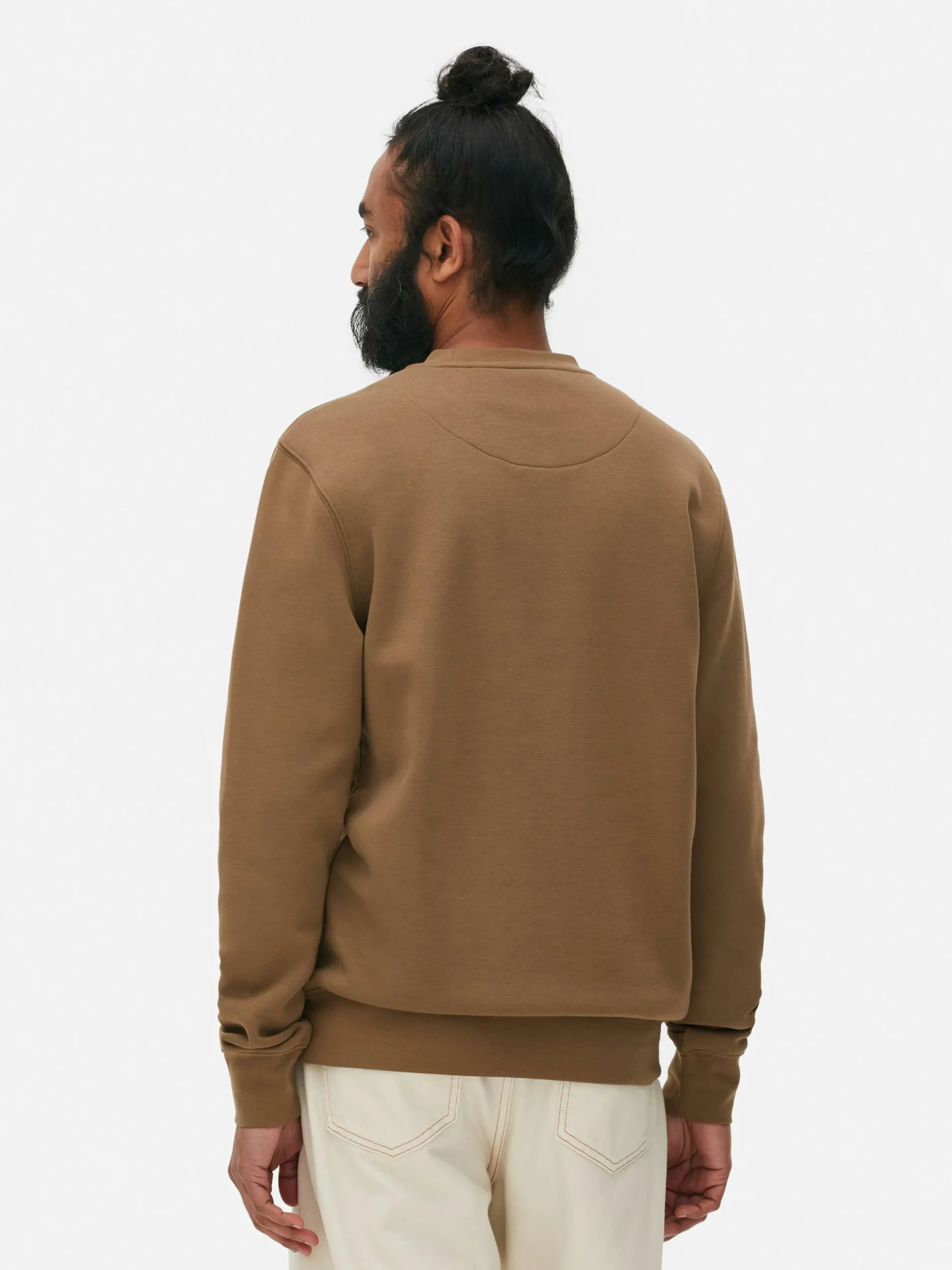 Hoodies Und Sweatshirts|Primark Sweatshirt Mit Rundhalsausschnitt Hellbraun