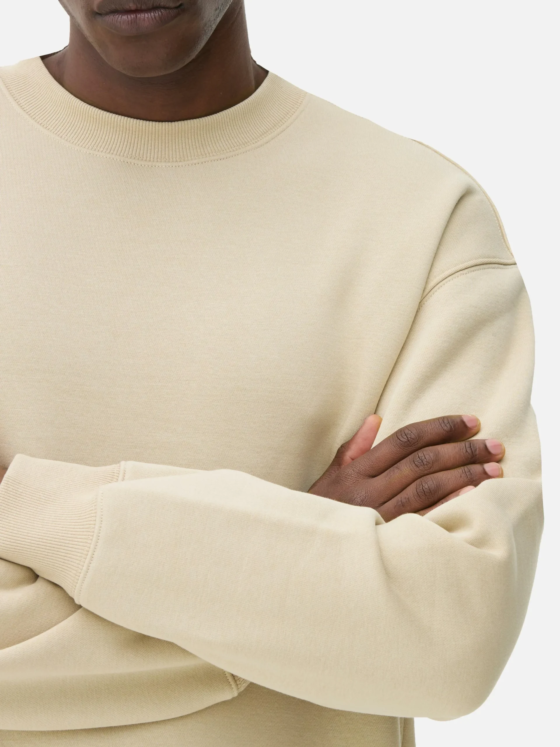 Hoodies Und Sweatshirts|Primark Sweatshirt Mit Rundhalsausschnitt Im Oversized-Look Steinfarben