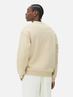Hoodies Und Sweatshirts|Primark Sweatshirt Mit Rundhalsausschnitt Im Oversized-Look Steinfarben