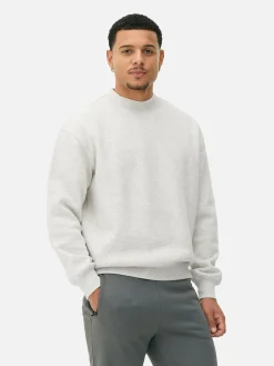Hoodies Und Sweatshirts|Primark Sweatshirt Mit Rundhalsausschnitt Im Oversized-Look Grau