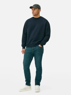 Hoodies Und Sweatshirts|Primark Sweatshirt Mit Rundhalsausschnitt Im Oversized-Look Marineblau