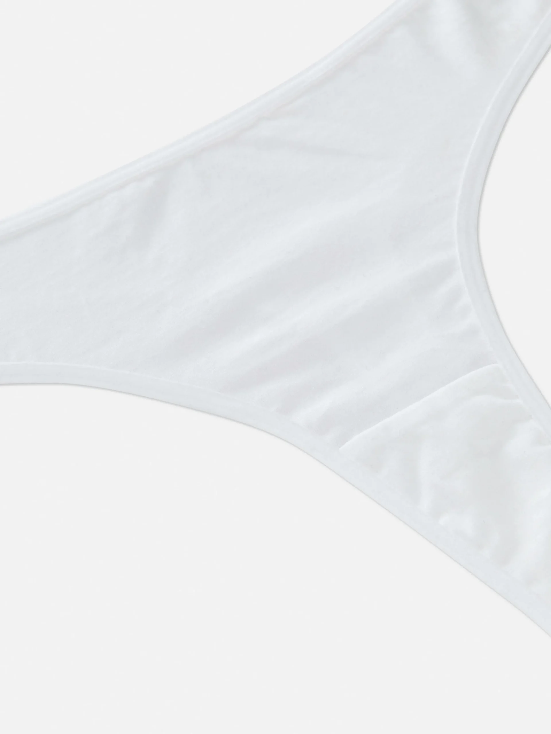 Slips|Primark Tangas Aus Baumwolle, 5er-Pack Weiß