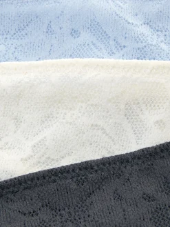Slips|Primark Tangas Mit Durchgehender Spitze, 3er-Pack Marineblau