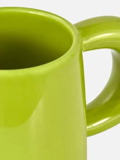Tassen Und Becher|Geschirr|Primark Tasse Mit Der Aufschrift „Tired“ Hellgrün
