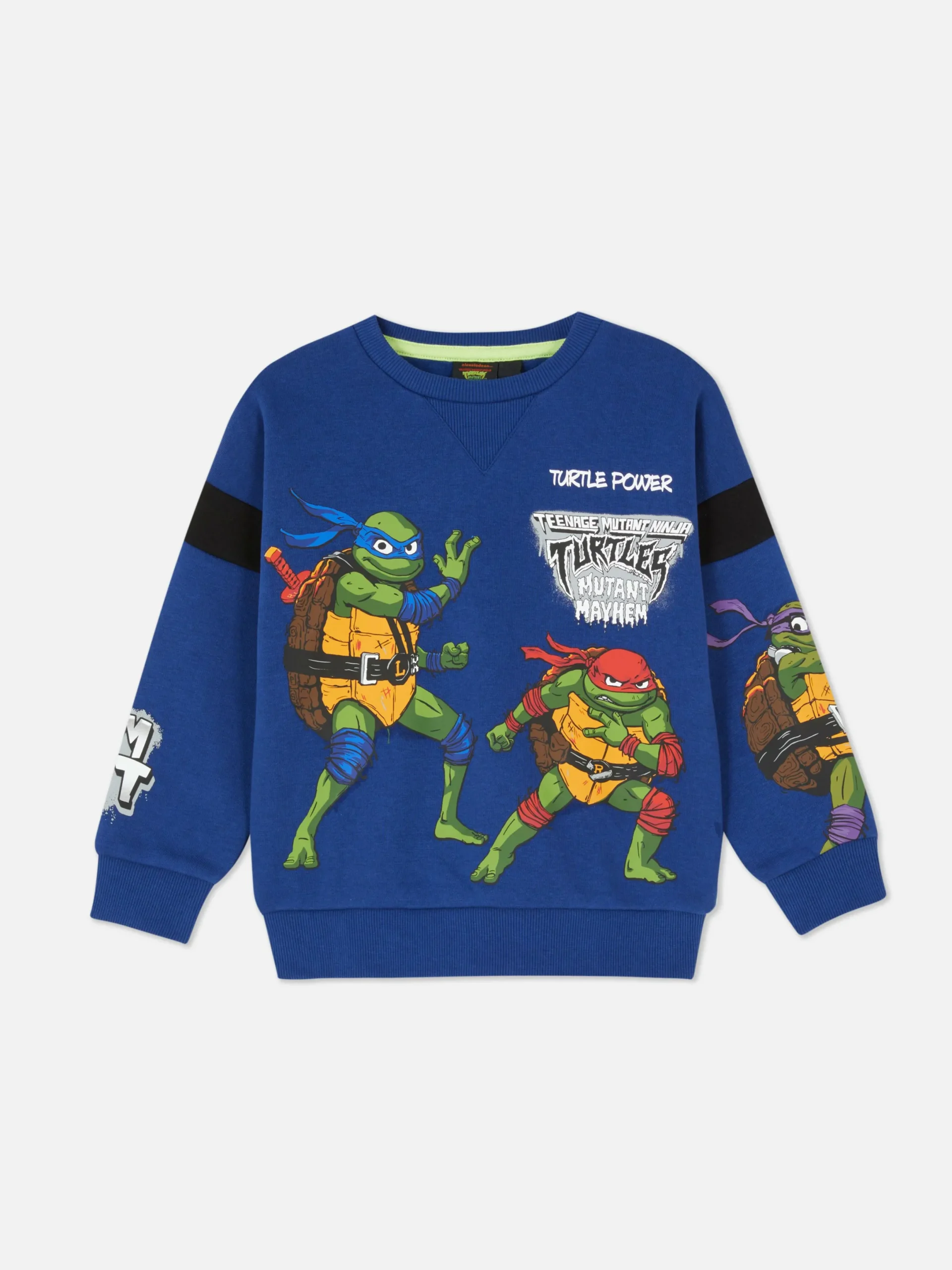 Hoodies Und Sweatshirts|Primark „Teenage Mutant Ninja Turtles“ Rundhals-Sweatshirt Marineblau