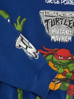 Hoodies Und Sweatshirts|Primark „Teenage Mutant Ninja Turtles“ Rundhals-Sweatshirt Marineblau