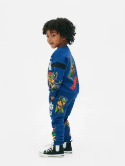 Jogginghosen|Primark „Teenage Mutant Ninja Turtles Figuren“ Jogginghose Marineblau