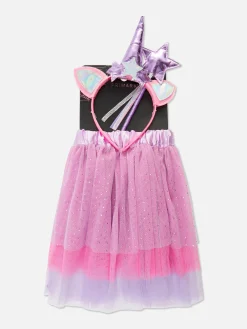 Halloween-Kostüme Für Kinder|Halloween Alle|Primark 3-teiliges Einhorn-Accessoire-Set Für Halloween Multi