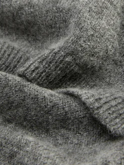 Mützen, Handschuhe Und Schals|Primark „The Edit“ Feinstrick-Deckenschal Anthrazitfarben