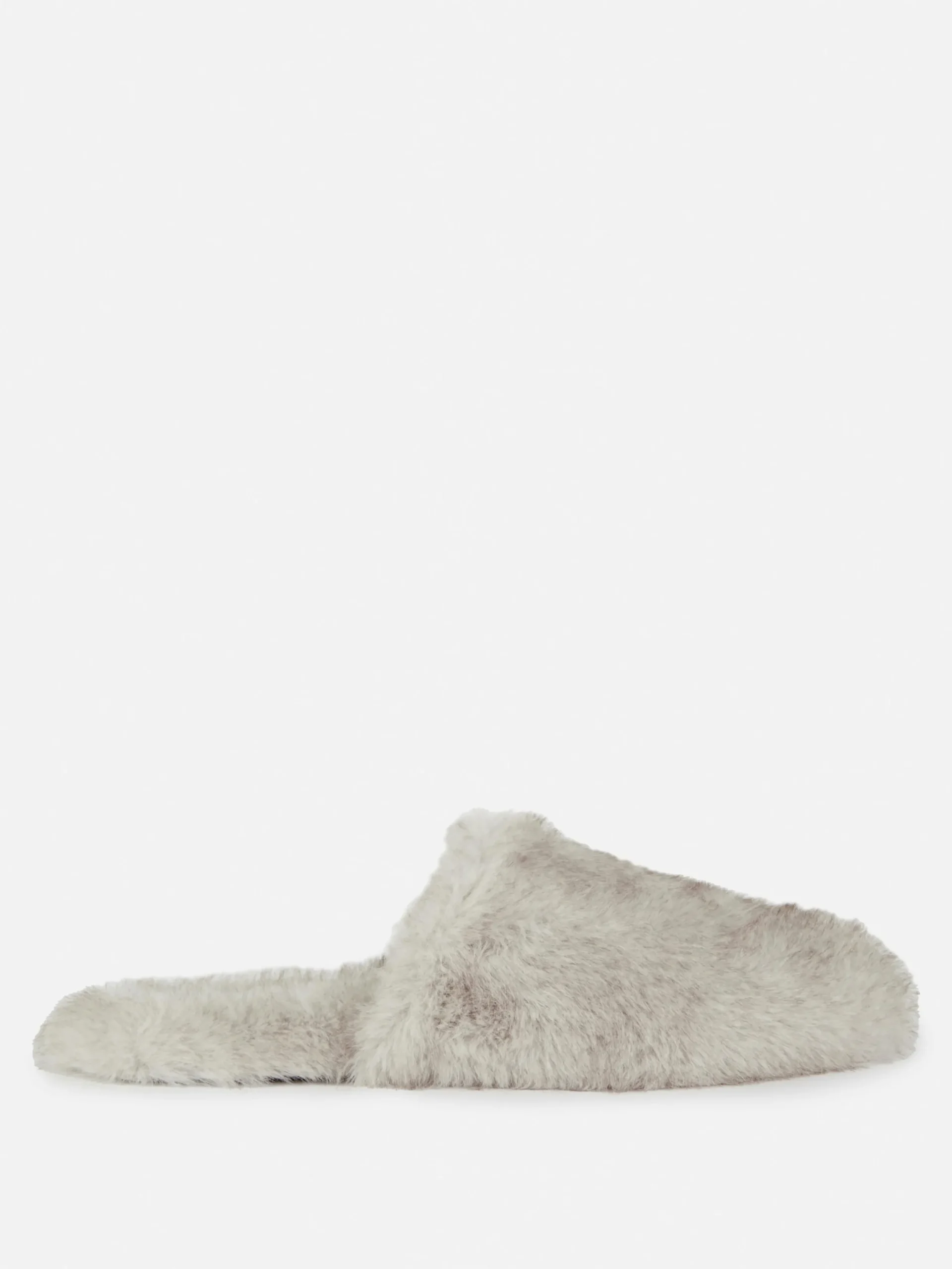 Hausschuhe|Primark „The Edit“ Flauschige Hausschuhe Grau