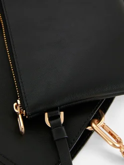 Taschen Und Portemonnaies|Primark „The Edit“ Große Tragetasche Aus Kunstleder Schwarz