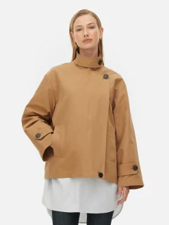 Jacken Und Mäntel|Primark „The Edit“ Kurzer Trenchcoat Kamelbraun