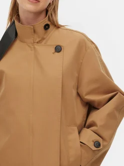 Jacken Und Mäntel|Primark „The Edit“ Kurzer Trenchcoat Kamelbraun