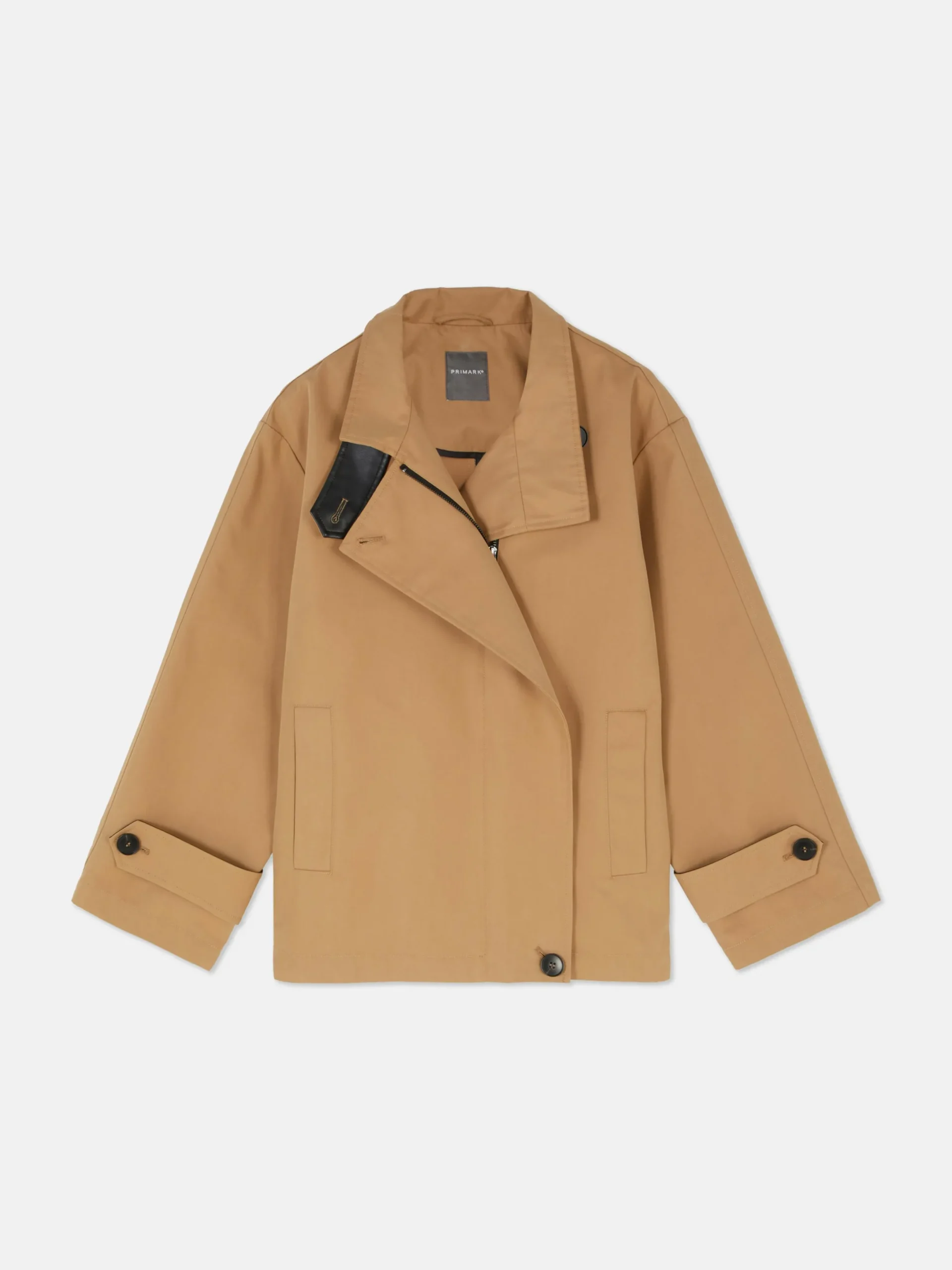 Jacken Und Mäntel|Primark „The Edit“ Kurzer Trenchcoat Kamelbraun