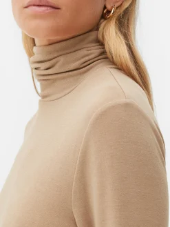 Pullover Und Cardigans|Primark „The Edit“ Rollkragenpullover Kamelbraun