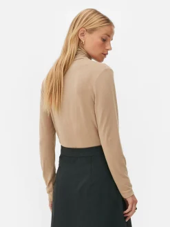 Pullover Und Cardigans|Primark „The Edit“ Rollkragenpullover Kamelbraun