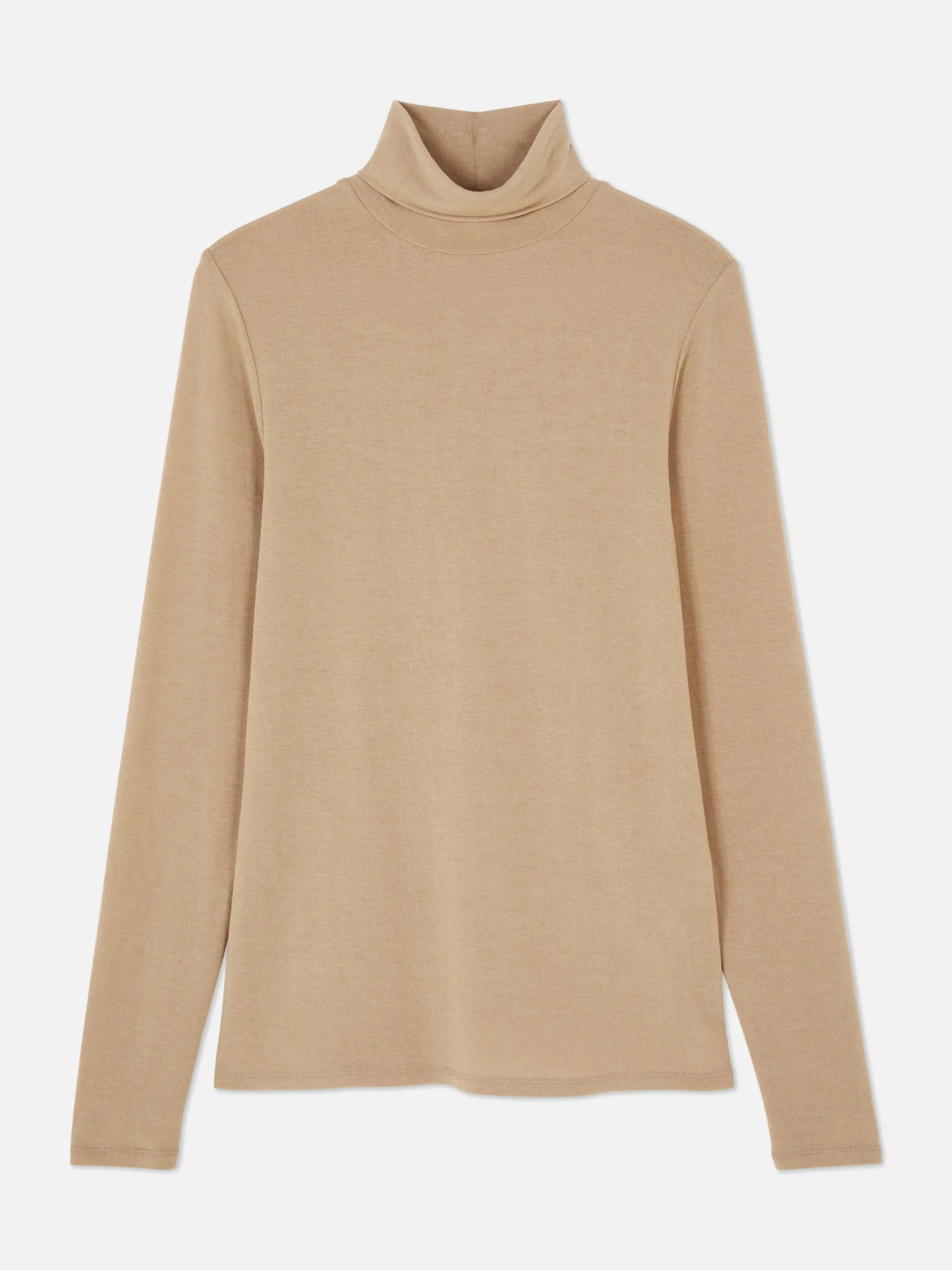 Pullover Und Cardigans|Primark „The Edit“ Rollkragenpullover Kamelbraun