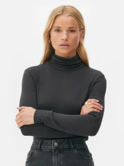Pullover Und Cardigans|Primark „The Edit“ Rollkragenpullover Anthrazitfarben