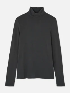 Pullover Und Cardigans|Primark „The Edit“ Rollkragenpullover Anthrazitfarben