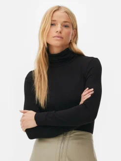 Pullover Und Cardigans|Primark „The Edit“ Rollkragenpullover Schwarz