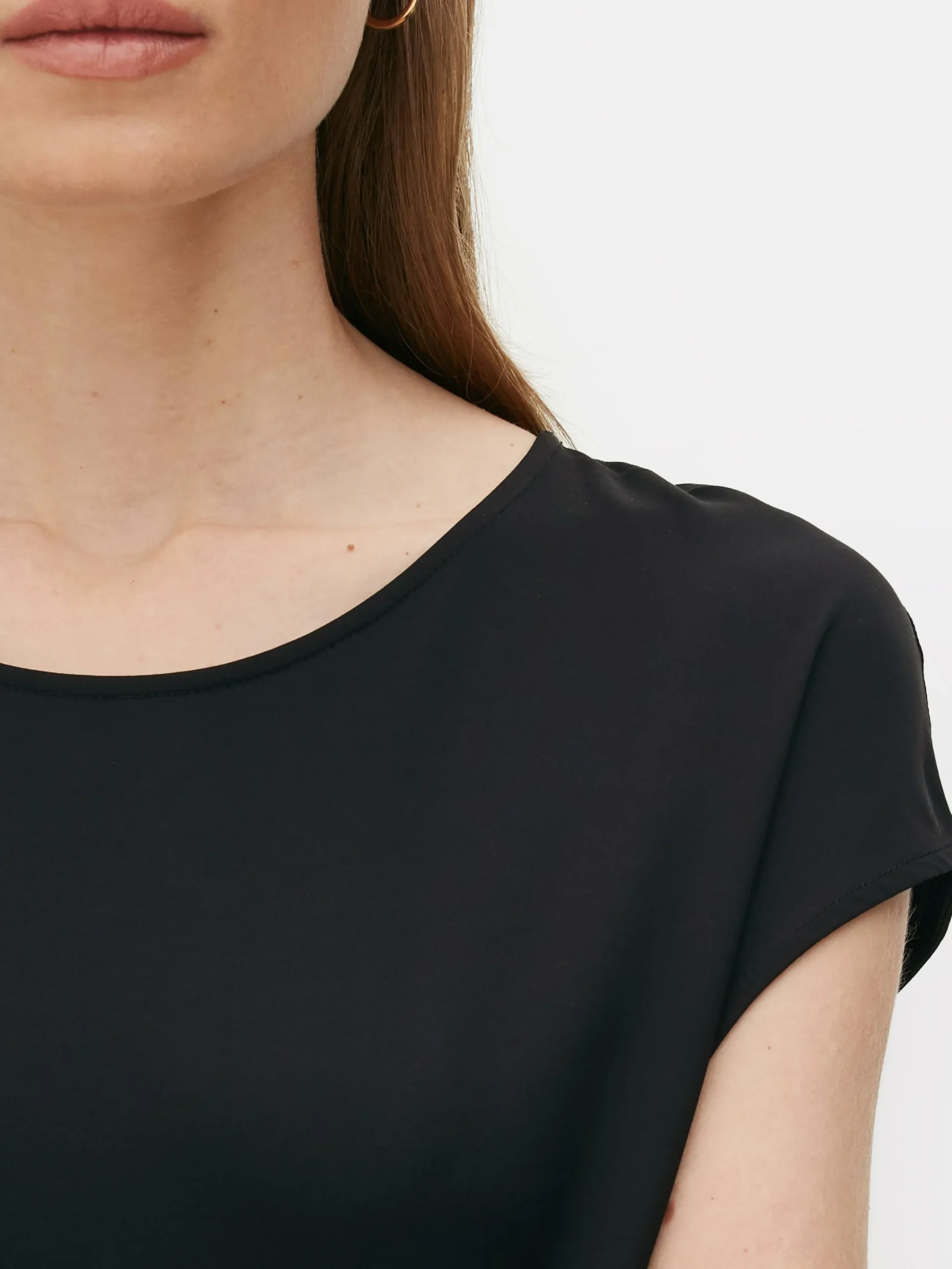 Kleider|Primark „The Edit“ Satin-Midikleid Schwarz