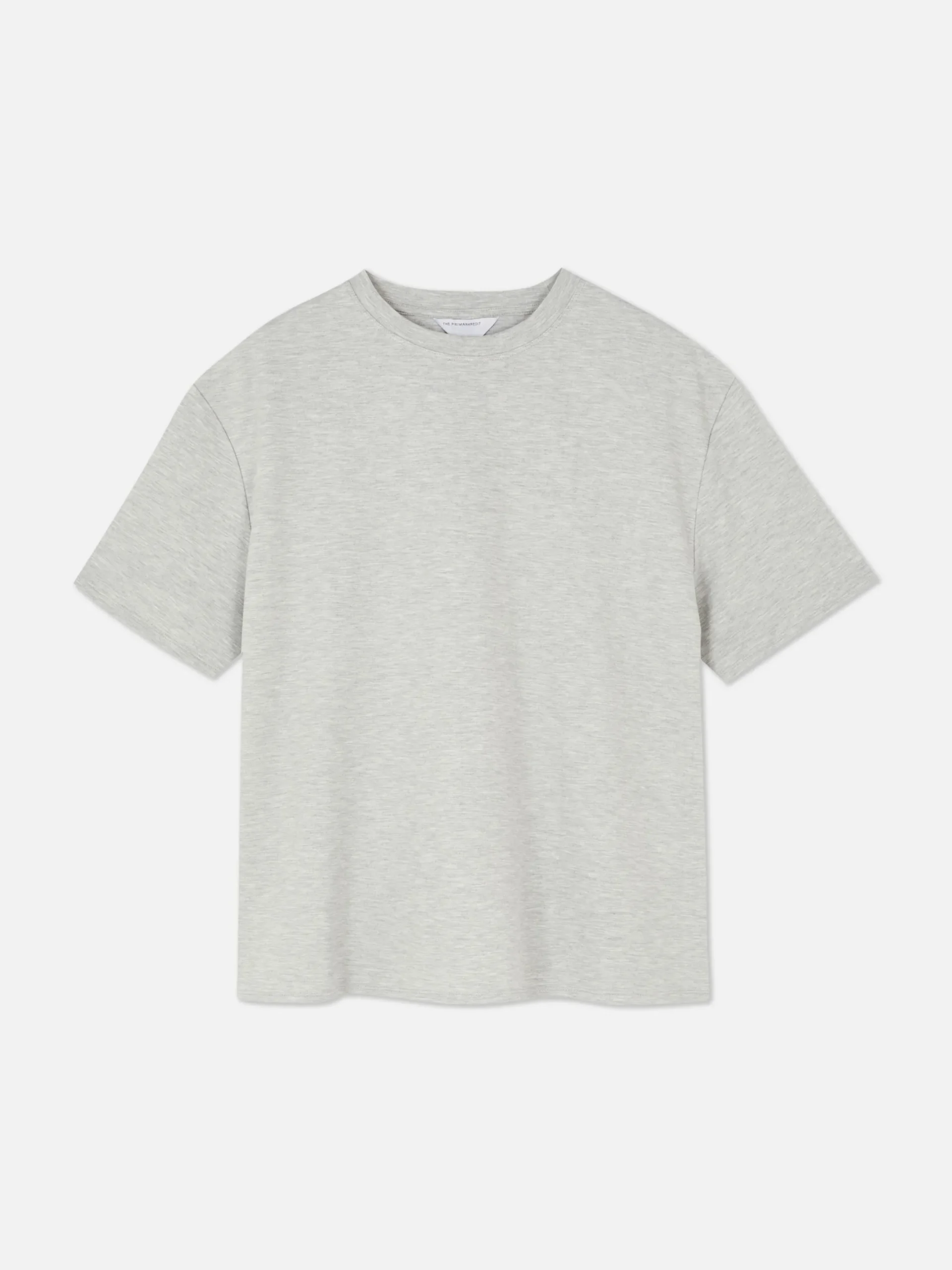 Tops Und T-Shirts|Primark „The Edit“ T-Shirt Im Oversized-Look Grau meliert
