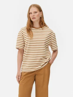 Tops Und T-Shirts|Primark „The Edit“ T-Shirt Im Oversized-Look Senffarben