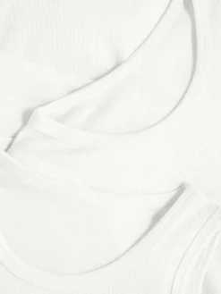 Unterwäsche|Primark Thermo-Unterhemden, 4er-Pack Weiß