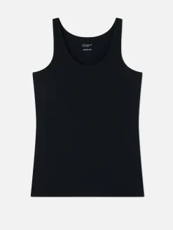 Tops Und T-Shirts|Primark Top Aus Stretch Mit Trägern Schwarz