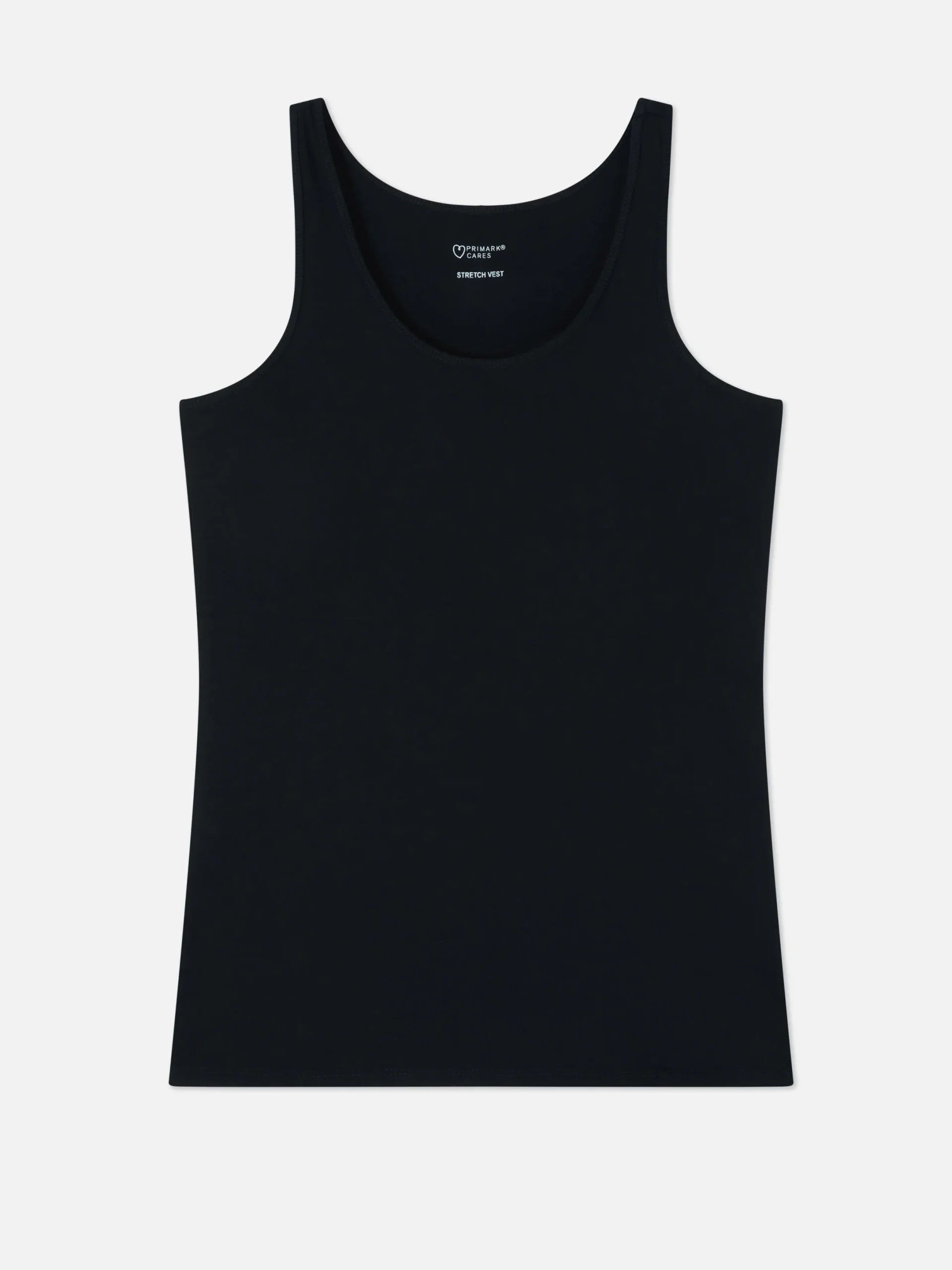 Tops Und T-Shirts|Primark Top Aus Stretch Mit Trägern Schwarz