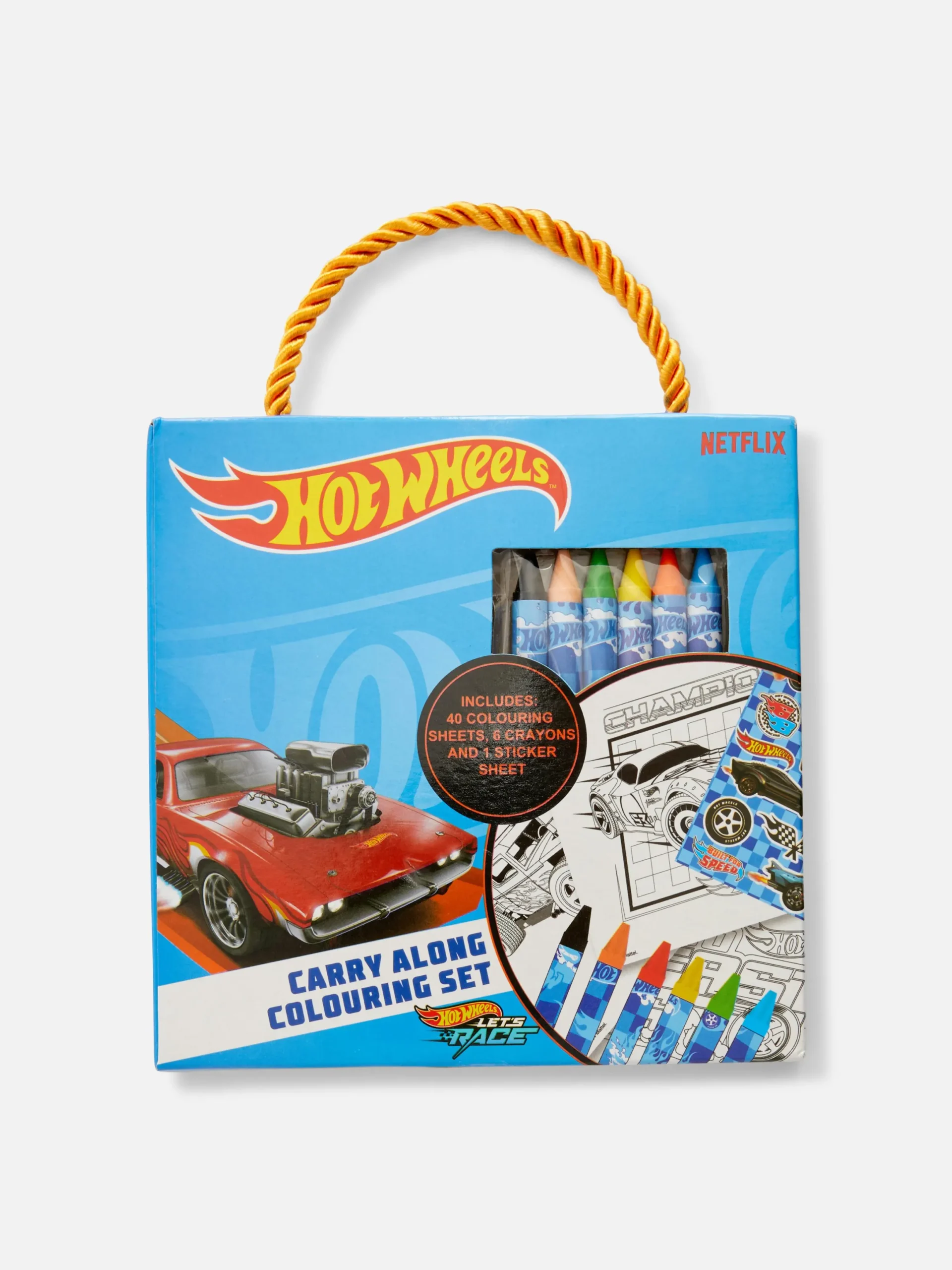 Basteln Und Handarbeiten|Primark Tragbares „Hot Wheels“ Malset Blau